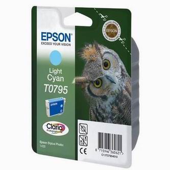Obrázek Epson originální ink C13T079240, cyan, 11,1ml, Epson Stylus Photo 1400 Obrazek 50461