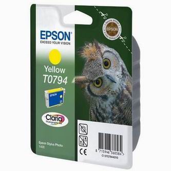 Obrázek Epson originální ink C13T079440, yellow, 11,1ml, Epson Stylus Photo 1400 Obrazek 50463