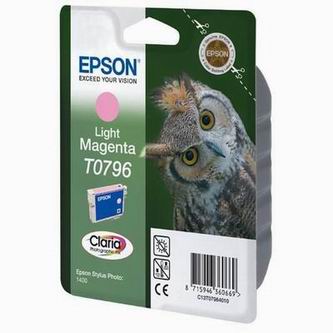 Obrázek Epson originální ink C13T079640, light magenta, 11,1ml, Epson Stylus Photo 1400 Obrazek 50465