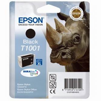 Obrazek Epson C13T10014010 originální inkoustová kazeta, barva náplně černá