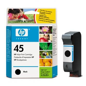 Obrázek HP originální ink 51645AE, HP 45, black, 930str., 42ml, HP DeskJet 850, 970Cxi, 1100, 1200, 1600, 6122, 6127 Obrazek 50609