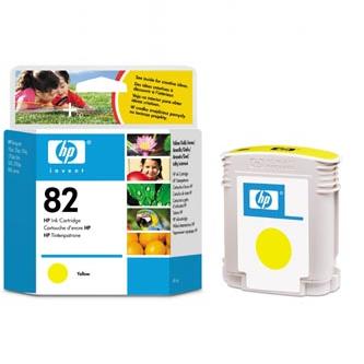 Obrázek HP originální ink C4913A, HP 82, yellow, 69ml, HP DesignJet 500, PS, 800, 815, cc800ps, 4200 Obrazek 50696