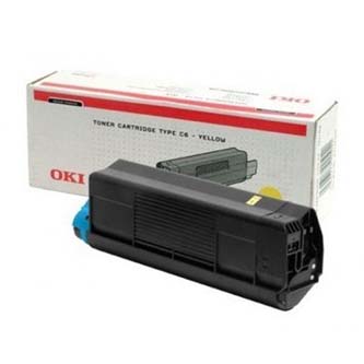 Obrázek OKI originální toner 42804505, yellow, 3000str., OKI C5200, 5400 Obrazek 53648