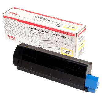 Obrázek OKI originální toner 42804545, yellow, 3000str., OKI C5250, 5450, 5500, C5510MFP, C5540MFP Obrazek 53652