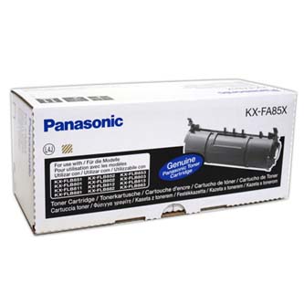 Obrazek Panasonic KX-FA85X originální tonerová kazeta, barva náplně černá, výtěžnost cartridge 5000 stran