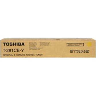 Obrazek Toshiba 6AK00000107 originální tonerová kazeta, barva náplně žlutá, výtěžnost cartridge 10000 stran