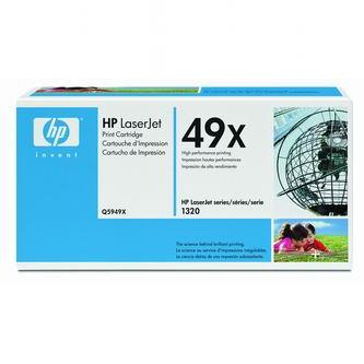 Obrázek HP originální toner Q5949X, black, 6000str., HP 49X, high capacity, HP LaserJet 1320, 3390, 3392 Obrazek 55286