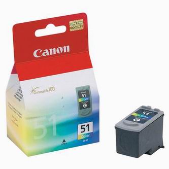 Obrázek Canon originální ink CL51, color, 330str., 3x7ml, 0618B001, Canon iP2200, iP6210D, MP150, MP170, MP450 Obrazek 55351