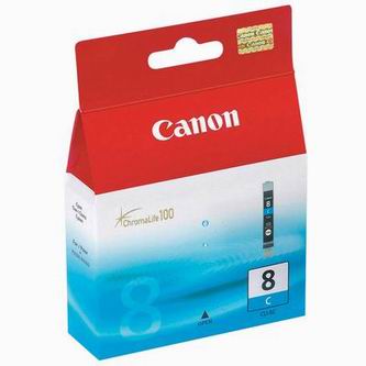 Obrázek Canon originální ink CLI8C, cyan, 490str., 13ml, 0621B001, Canon iP4200, iP5200, iP5200R, MP500, MP800 Obrazek 55357
