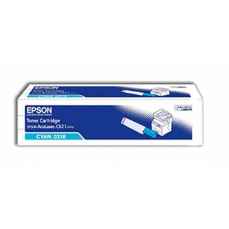 Obrázek Epson originální toner C13S050318, cyan, 5000str., Epson AcuLaser CX21N, 21NF, 21NFC, 21NFCT, 21NFT Obrazek 55467