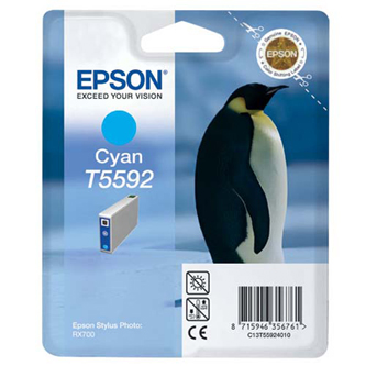 Obrázek Epson originální ink C13T55924010, cyan, 13ml, Epson Stylus Photo RX700 Obrazek 55471
