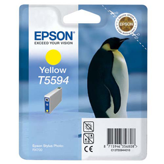 Obrázek Epson originální ink C13T55944010, yellow, 13ml, Epson Stylus Photo RX700 Obrazek 55472