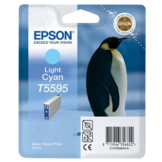 Obrázek Epson originální ink C13T55954010, light cyan, 13ml, Epson Stylus Photo RX700 Obrazek 55473