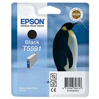 Obrázek Epson originální ink C13T55914010, black, 13ml, Epson Stylus Photo RX700 Obrazek 55486