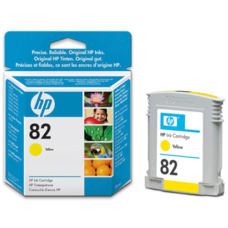 Obrázek HP originální ink CH568A, HP 82, yellow, 28ml, HP HP DesignJet 510 Obrazek 55554