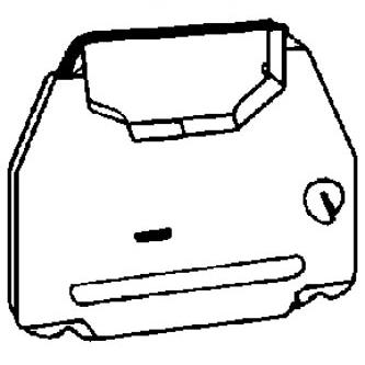 Obrazek Páska pro psací stroj pro Robotron 60xx, 61xx, černá, fóliová, PK143, N