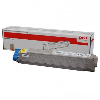 Obrazek Oki 44036021 originální tonerová kazeta, barva náplně žlutá, výtěžnost cartridge 15000 stran