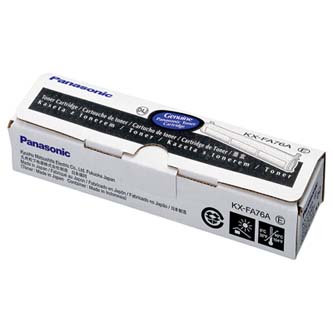 Obrazek Panasonic KX-FA76E/A originální tonerová kazeta, barva náplně černá, výtěžnost cartridge 2000 stran