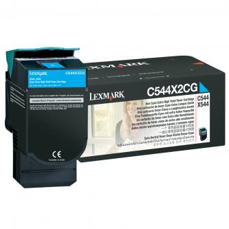 Obrázek Lexmark originální toner C544X2CG, cyan, 4000str., Lexmark C544, X544, C546, X546 Obrazek 84012