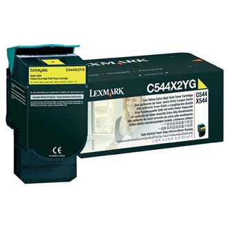 Obrázek Lexmark originální toner C544X2YG, yellow, 4000str., Lexmark C544, X544 Obrazek 84015