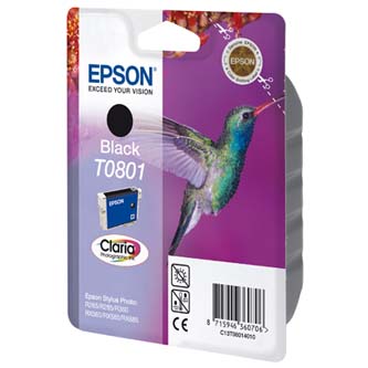 Obrázek Epson originální ink C13T08014011, black, 7,4ml, Epson Stylus Photo PX700W, 800FW, R265, 285, 360, RX560 Obrazek 85334