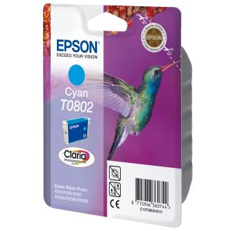 Obrázek Epson originální ink C13T08024011, cyan, 7,4ml, Epson Stylus Photo PX700W, 800FW, R265, 285, 360, RX560 Obrazek 85336