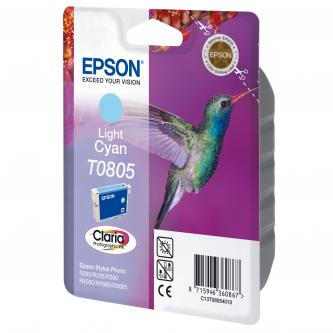 Obrázek Epson originální ink C13T08054011, light cyan, Epson Stylus Photo PX700W, 800FW, R265, 285, 360, RX560 Obrazek 85342