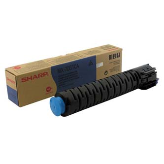 Obrazek Sharp MX70GTCA originální tonerová kazeta, barva náplně azurová, výtěžnost cartridge 32000 stran
