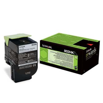 Obrázek Lexmark originální toner 80C2HK0, black, 4000str., return, Lexmark CX410/510 Obrazek 89878