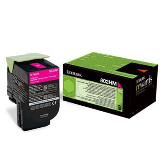 Obrázek Lexmark originální toner 80C2HM0, magenta, 3000str., return, Lexmark CX410/510 Obrazek 89879