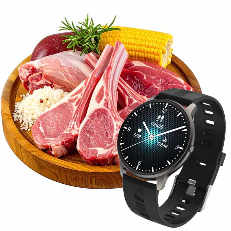 Obrazek Granule pro psy TYGERO DAILY BEEF - 12kg + hodinky PW-103 černé